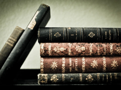 "Old Books" by kraybon is licensed under CC BY-NC-SA 2.0